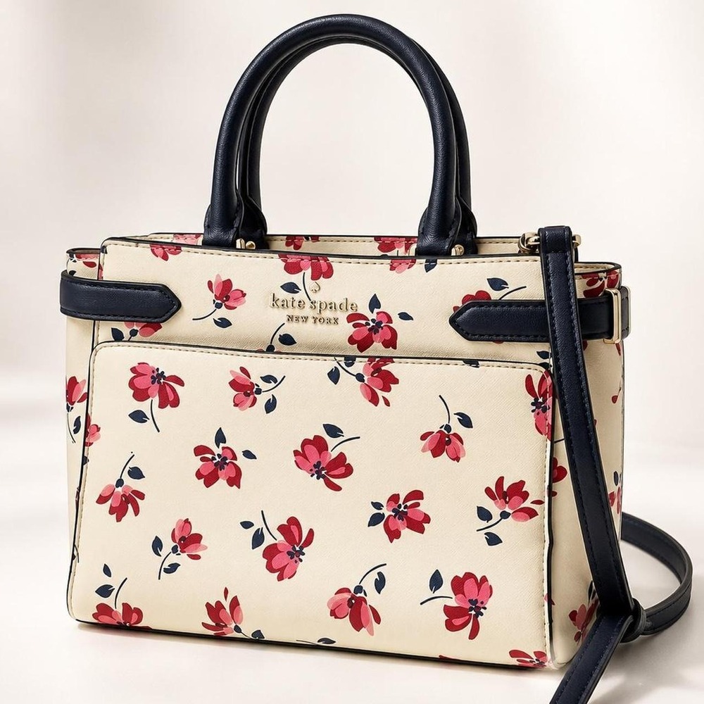 Saffiano leather satchel, Kate Spade Staci Medium